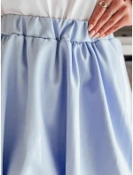Dámska mini sukňa PUFFELLA modrá FashionStreet CY0502 Dámska mini sukňa PUFFELLA modrá FashionStreet CY0502