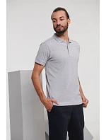 Russell Athletic 566M Pánske elastické polo tričko z piké 10.566M biele Russell Athletic 566M Pánske elastické polo tričko z piké 10.566M biele