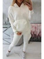 Izolovaná sada s ozdobným vreckom ecru