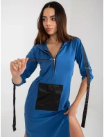 Dámska mikina EM BL 556 1.54 tmavo modrá - FPrice