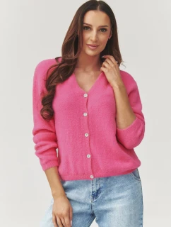 Zapínanie svetra model 223261 Makadamia