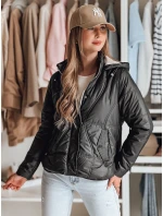 Dámska prechodná prešívaná bunda MARISSIA black FashionStreet TY4853