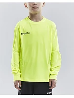 Craft Teamwear Squad Go GK LSL Jersey Jr. Detský brankársky dres s dlhým rukávom 82.5592 flumino Craft Teamwear Squad Go GK LSL Jersey Jr. Detský brankársky dres s dlhým rukávom 82.5592 flumino