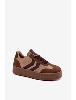 Dámske tenisky na platforme s remienkami Camel Kaya Dámske tenisky na platforme s remienkami Camel Kaya