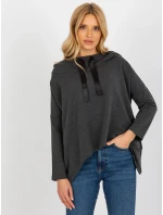 Dámska blúzka EM BZ HS 20 218.27 tmavo šedá - FPrice