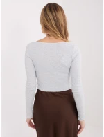 Blúzka WT BZ A1247.25 svetlosivá