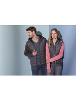 Daiber JN 771 Dámska pletená hybridná bunda 02.0771 ružová melírovaná/antracitová melírovaná