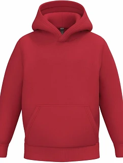 Kariban K 477 Detská mikina s kapucňou 20.K477 červená