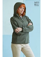 NEOBLU Andrea Unisexová vetrovka 24.3781 tmavo khaki NEOBLU Andrea Unisexová vetrovka 24.3781 tmavo khaki