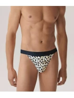 Pánske tangá High Emotion 917/164 Brown and Black - Cornette