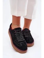 Semišové dámske tenisky Daniel Lopez SS2D4006 Black Semišové dámske tenisky Daniel Lopez SS2D4006 Black