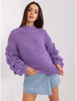 Jumper AT SW 2382.97P fialová