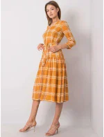 Dámske šaty 508074.39P tmavo žltá - Lakerta