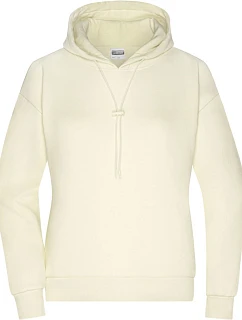 Daiber 8033 Dámska mikina s kapucňou „Lounge“ 02.8033 vanilla