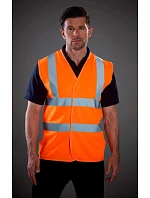Bezpečnostná vesta Yoko HVW 100 Hi-Vis 79.W100, farba paramedic green Bezpečnostná vesta Yoko HVW 100 Hi-Vis 79.W100, farba paramedic green