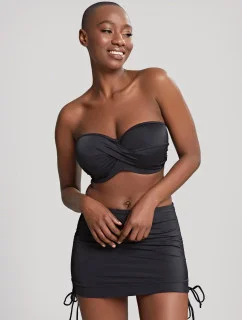 Dámsky spodný diel plaviek / sukne Anya Riva SW1308 Čierna - Panache