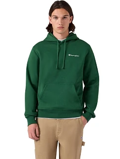 Bluza męska Champion Hooded Sweatshirt zielona 221790 GS559 pánské