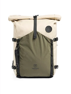Tenson Camper Roll-Top Backpack 20/29 L Batoh „Roll-Top“ 84.8504 olivový
