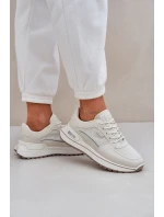 Sneakersy Damskie Big Star NN274A088 Jasnobeżowe