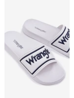 Klapki Męskie WRANGLER AVERELL SLIDER MEN LOW 20251042.1FG Białe