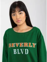 Mikina VI BL 3075.64P tmavo zelená Mikina VI BL 3075.64P tmavo zelená