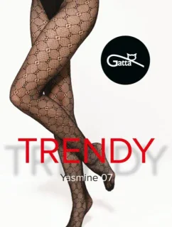 YASMINE - 07 SIEŤOVANÉ PANČUCHY