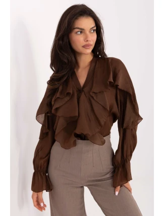Košeľa s dlhým rukávom model 218415 Rue Paris