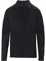 NEOBLU Owen LSL Women Dámske polo s hrubým piqué vzorom a dlhými rukávmi 24.4397 deep black