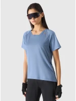 Dámske rýchloschnúce cyklistické tričko 4F - modré Dámske rýchloschnúce cyklistické tričko 4F - modré