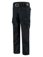 Pracovné nohavice z plátna Cordura unisex námornícka modrá