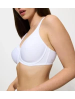 Dámska podprsenka Modern Soft+Cotton W01 - WHITE - biela 0003 - TRIUMPH Dámska podprsenka Modern Soft+Cotton W01 - WHITE - biela 0003 - TRIUMPH