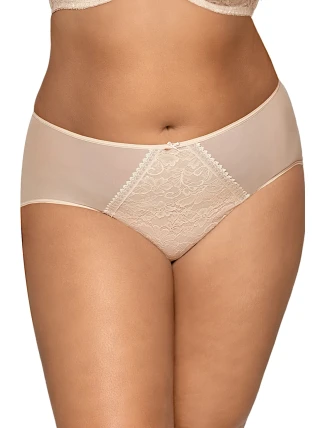 Dámske nohavičky 1396 Crystal plus béžová - AVA