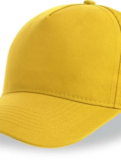 Atlantis Headwear Kid Recy Five Detská 5-panelová čiapka 33.0237 žltá