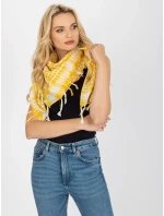 Dámska šatka AT CH ARAFAT.37 biela a žltá