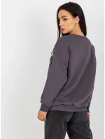 Mikina EM BL 7886.88 tmavo šedá