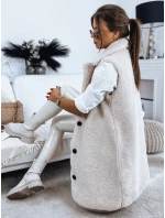 Dámska béžová vesta BALLA FashionStreet TY3200 Dámska béžová vesta BALLA FashionStreet TY3200