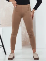 Dámske nohavice MODSTORY camel FashionStreet UY2180