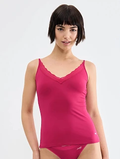 Top GO Blush Spaghetti Top – Berry – SLOGGI