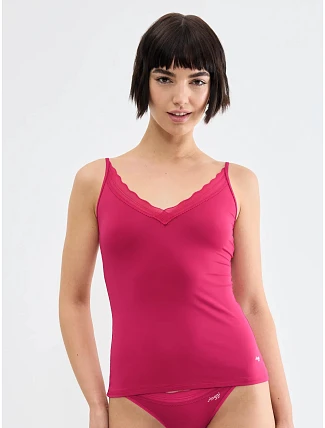 Top GO Blush Spaghetti Top – Berry – SLOGGI Top GO Blush Spaghetti Top – Berry – SLOGGI