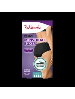 Nočné aj denné menštruačné nohavičky (boxerky) MENSTRUAL BOXER STRONG - BELLINDA - čierna