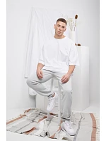 Build your Brand BY 193 Pánske tričko oversize „Huge Tee“ 56.0193 biela piesková