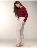 Mademoiselle Sommeil CC0141 Pyžamo Winter Bloom dĺžka/r S-XL Mademoiselle Sommeil CC0141 Pyžamo Winter Bloom dĺžka/r S-XL