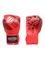 Masters Rbt-Red 14 oz kožené boxerské rukavice 01806022-14