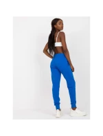 Tmavomodré základné teplákové nohavice (B-005.56)