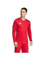 Pánske tričko adidas Entrada 26 s dlhým rukávom červené KF5847