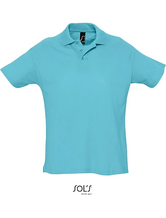 SOL'S Summer II Piqué polo 25.1342 atoll blue SOL'S Summer II Piqué polo 25.1342 atoll blue