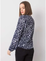 Blúzka DHJ BZ 12283 1.93P tmavo modrá Blúzka DHJ BZ 12283 1.93P tmavo modrá