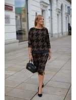 Dámska súprava M377 hnedá a čierna - La Aurora