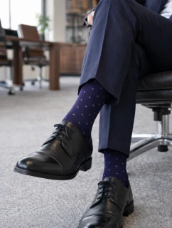 "CASUAL- Vzorované ponožky, pánske"