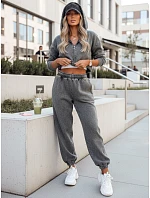 Dámske nohavice DREY sivé FashionStreet UY3064 Dámske nohavice DREY sivé FashionStreet UY3064